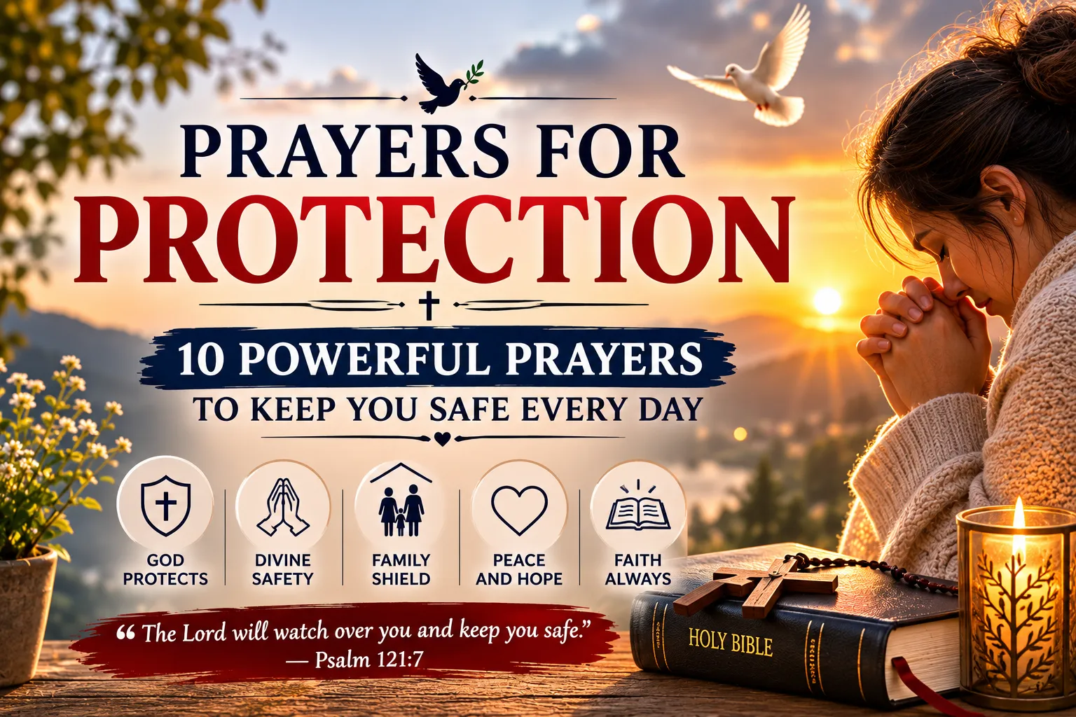 Prayers for Protection: 10 Powerful Prayers to Keep You Safe Every Day