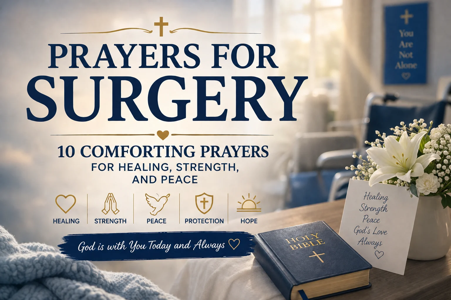 Prayers for Surgery: 10 Comforting Prayers for Healing, Strength, and Peace