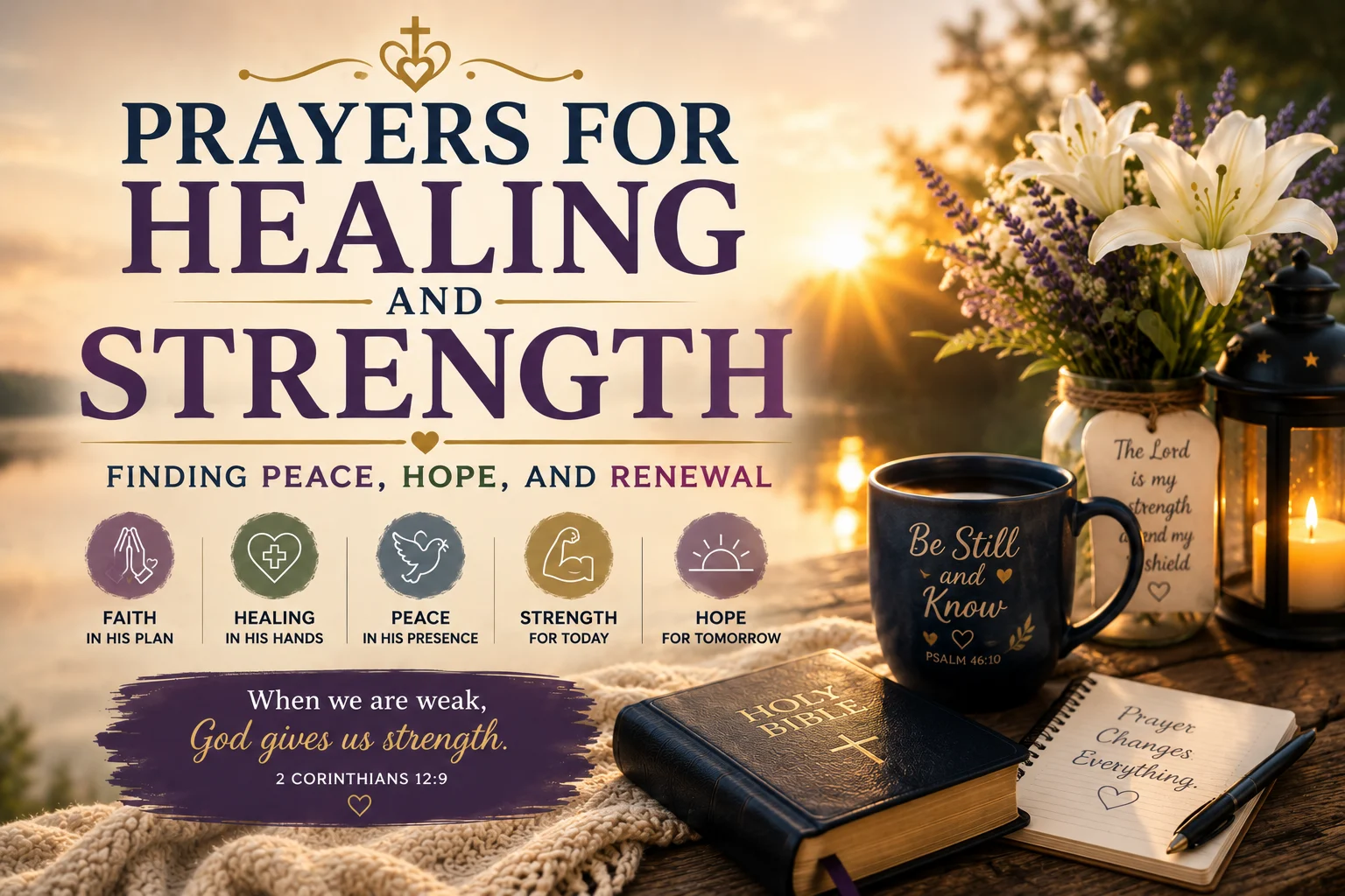 Prayers for Healing and Strength: Finding Peace, Hope, and Renewal