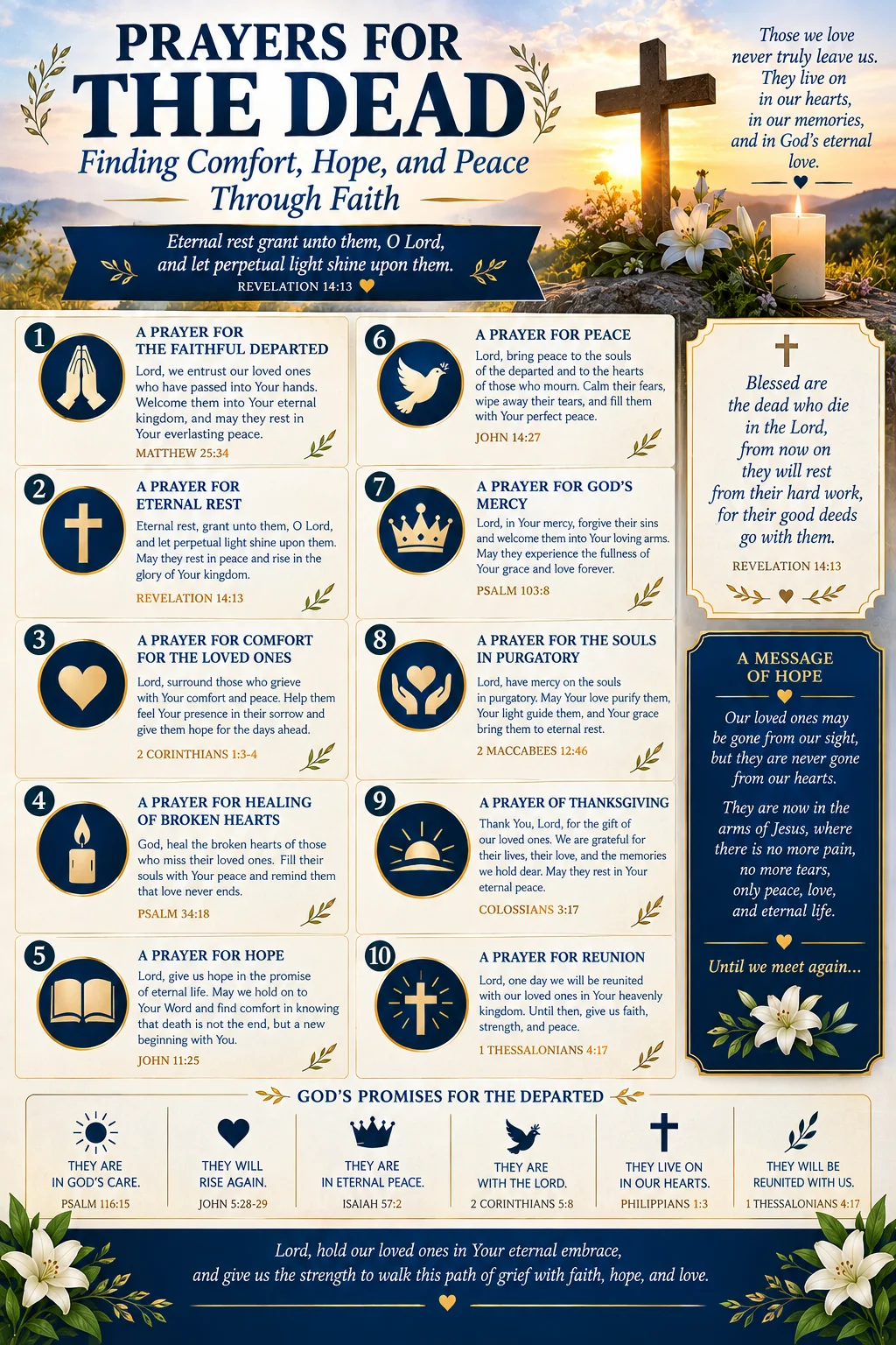 Prayers for the Dead: Finding Comfort, Hope, and Peace Through Faith